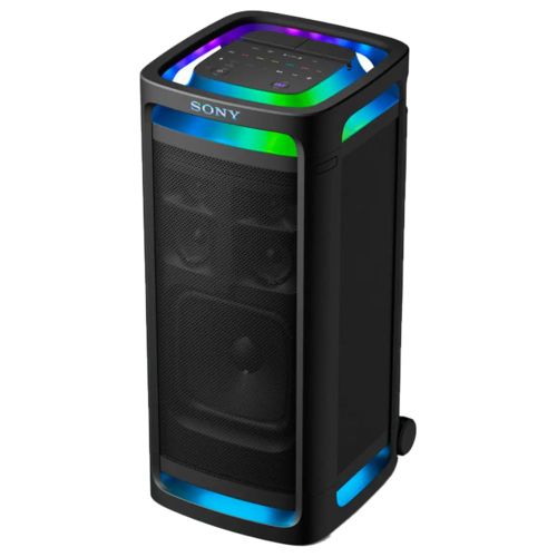 SPEAKER SONY ULT TOWER 9 SRS-ULT900 AC BT USB KARAOKE MIC TV BIVOLT BLACK